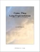 Come, Thou Long-Expected Jesus SATB choral sheet music cover